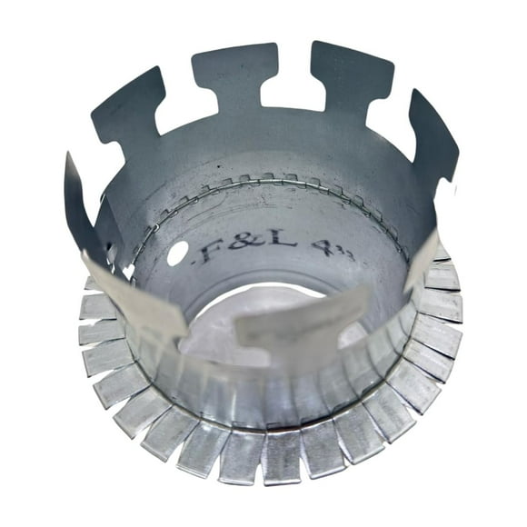 Métal Collier de Démarrage pour Conduit 4 Pouces pour Travaux de Conduit HVAC
