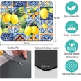 thumbnail image 3 of Rubber Dish Drying Mat for Kitchen Counter Large Lemon Washable Quick Home Coffee Pad Fit Under Sink,Bar,Utensils 16x18in, 3 of 5