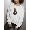 thumbnail image 3 of African Mother With Orange Cloth Sweatshirt Women -Image by Shutterstock, Female Medium, 3 of 4