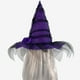 thumbnail image 5 of Decoraciones de Halloween, adornos de Halloween, regalos de Halloween, sombrero de bruja barroco de Halloween, decoración de flores falsas de malla, sombrero de bruja de reina gótica, 5 of 8