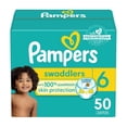 thumbnail image 1 of Pañales Pampers Swaddlers etapa 6 unisex 50 piezas, 1 of 4