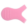 thumbnail image 4 of ZheElen 10pcs/bag Eyelash Brushes Plastic Eyelash Lifting Perm Comb Y Shape Portable Makeup Tools, Dark Green Pink, 4 of 6
