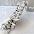 thumbnail image 4 of Dteck iPhone 11 Case 6.1-inch, Cute Girly Soft Warm Faux Fur with Tiger Tail Protective Shockproof Case for Girls Women Cover for Apple iPhone 11, Gray, 4 of 5