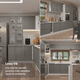 thumbnail image 5 of Gabinete Bajo Cocina Madesa Vik 40cm Con 3 Cajones BG, 5 of 10