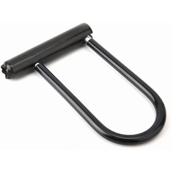 Cand en U de Aleación de Zinc, Cand Antirrobo de Seguridad para Bicicletas y Motocicletas de Alta Resistencia con 2 Llaves para Scooters, Grillete Endurecido de Alta