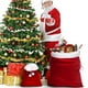 thumbnail image 1 of Bolsa de Regalo de Terciopelo Rojo para Navidad, Mochila de Regalo de Papá Noel, Bolsa de Embalaje de Regalo con Cordón., 1 of 7
