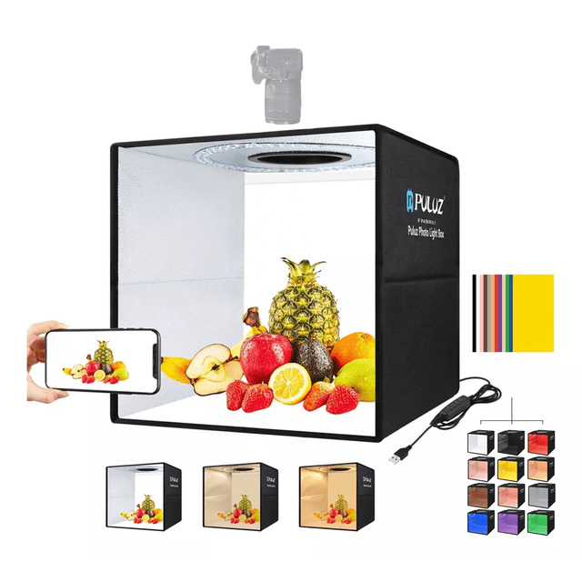 Caja de Luz para Fotografía BLOOSOM Plegable 12*3 Colores 40cm