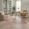 thumbnail image 2 of ODIKA Pink Print Leopard Spotted Abstract Mood Border Cheetah Inspired Stain Resistant Low Profile for Dorm Room, Small Living Apartment, 2 of 7