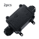 thumbnail image 2 of Conector Eléctrico de Caja de Conexiones Impermeable, Conector de Cable de Caja de Conexiones Impermeable de una Entrada y una Salida con Bloque de Terminales., 2 of 5