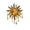 @004-Yellow, variant on YiJuHui Suncatcher Hanging Sunflower Ghost Decoration for Window, Acrylic Succulent Ornament for Bathroom Indoor Wall Décor, Fall Halloween Fun Home Decor Gift