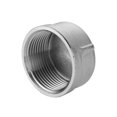 thumbnail image 2 of 1/4" 1/2" 3/4" 1" Female Thread 304 Stainless Steel Pipe Fitting hydraulic End Caps Round Head Socket Plug End Cap For Water Oil, 2 of 2