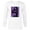 White, variant on Marvel Hawkeye Kate Bishop Purple Poster - Long Sleeve T-Shirt for Men – Customized-Black
