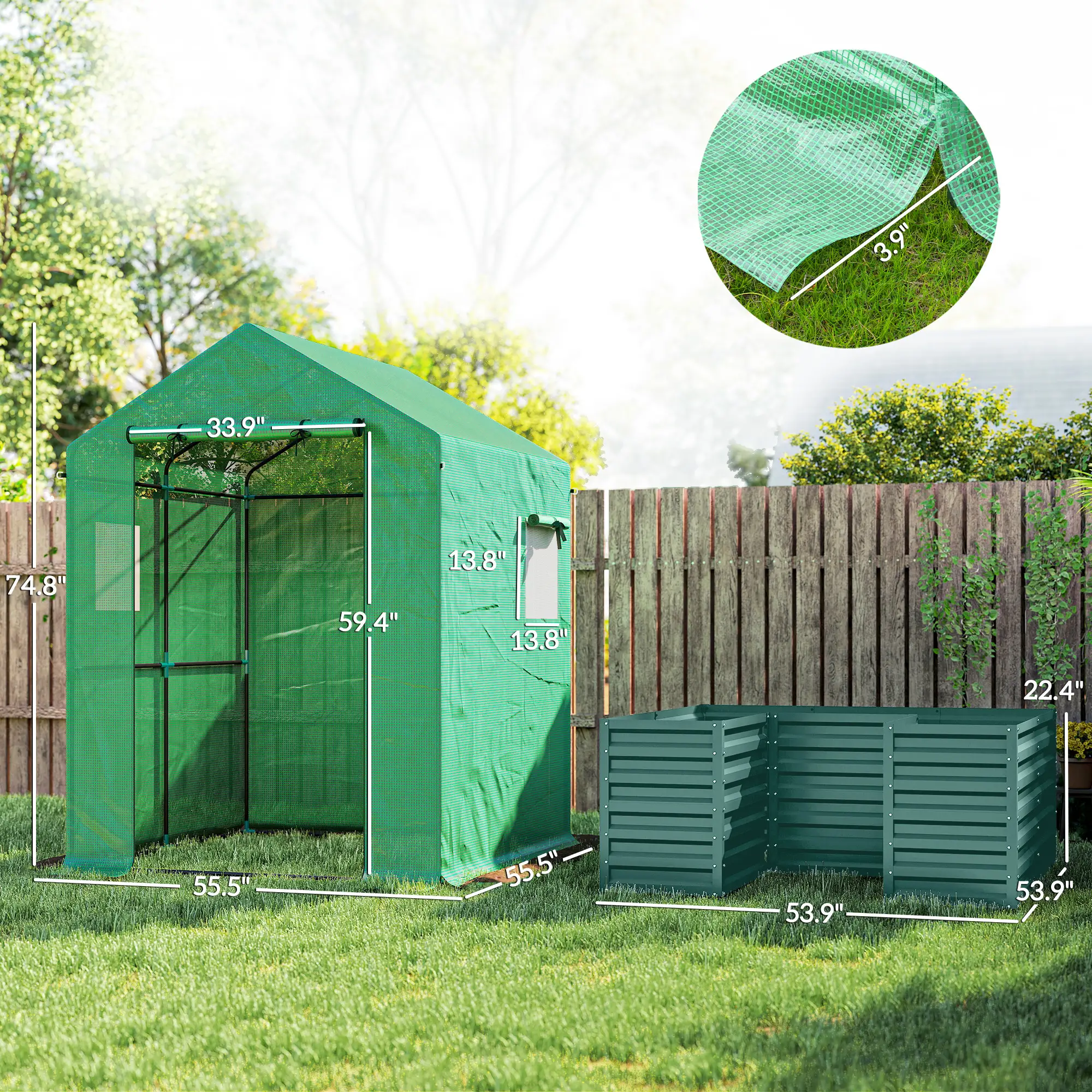 Greenhouse Walk-in Grow House
