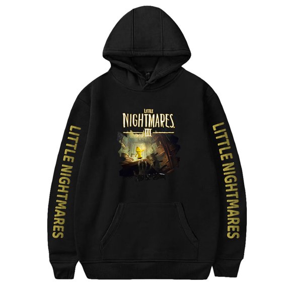Little Nightmares 3 Game Hooded Sweatshirt Casual Long Sleeve Streetwear Pullover
