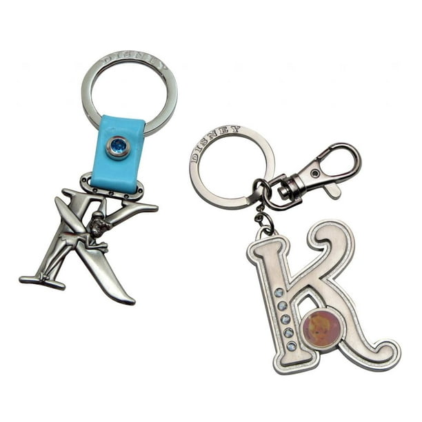 Download Monogram Bundle 2 Items Tinker Bell Letter K Pewter Keychains Walmart Com Walmart Com