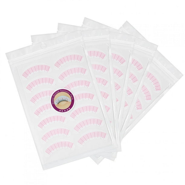 Adhesivo para extensión de pestañas BuyWeekMX 175 pares adhesivos para mapeo de pestañas