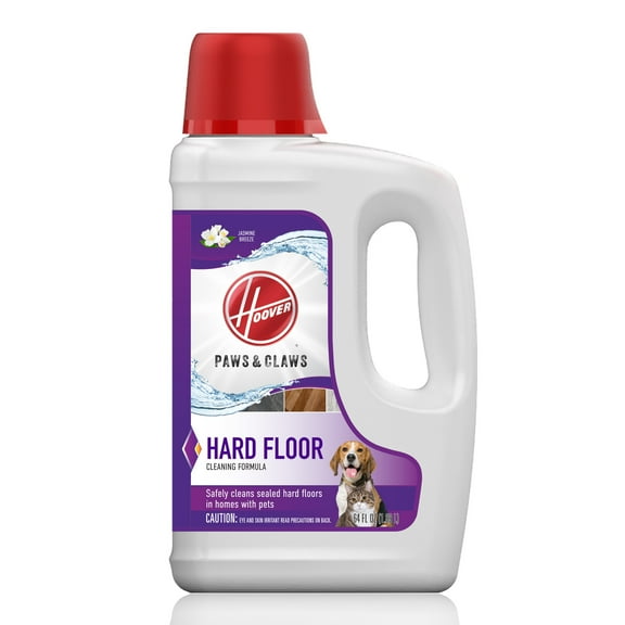 Hoover Paws and Claws Hard Floor Cleaning Solution, 64oz, AH31451