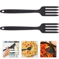 thumbnail image 3 of 2 Pcs Fourchette à Pâtes en Silicone Fourchette de Cuisson Multifonction Fourchette Réutilisable Fourchette de Cuisson de Nouilles Fourchette de Cuisine, 3 of 7