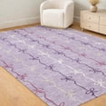 thumbnail image 6 of Addison Rugs Chantille Indoor/Outdoor Transitional Kids Lavender Machine Washable Rectangle Rug, 10' x 14', 6 of 8