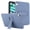 Lavendergray, variant on ELEHOLD For iPad Mini 7th 6th Generation Protective Case with Kickstand,Shockproof Slim Foldable Kickstand TPU Hard PC Protective Case Cover with Cleaning Cloth & Stylus, Lightblue