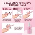 thumbnail image 4 of Nail Glue Remover for Press on 4oz, Multi-Functional Pinpoint Glue Remover Fast Removal Gentle Non-Acetone with Crystal Sticks for Nails Polish False Acrylic Nail Tips Home DIY, 4 of 9