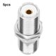 thumbnail image 3 of Adaptador de conector hembra a hembra UHF de 5 uds conector convertidor adaptador RF SO239 UHF hembra a hembra para enchufe 2 PL259, 3 of 8