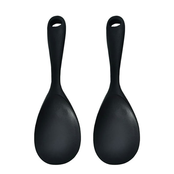 2 piezas de arroz doméstica palas de arroz resistentes al desgaste convenientes espátulas de arroz