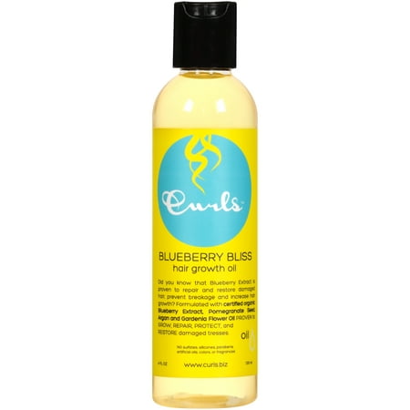 Curlsâ„¢ Blueberry Bliss Hair Growth Oil 4 fl. oz. (Best Hair Oil For Curly Hair In India)