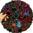 thumbnail image 3 of Pegatinas de vinilo de neón para Halloween, impermeables, con graffitis, 3 of 4