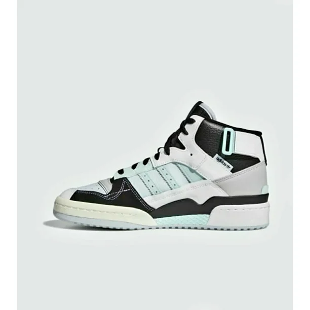 Adi-das Forum Exhibit Mid Halo Mint White Grey Black 2021 GZ5388 Men's SZ 8