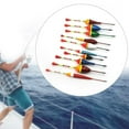 thumbnail image 3 of 10pcs Carp Fishing Floats Set Buoy Bobber Stick Fish Mix Color size and C5H5, 3 of 8