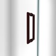 thumbnail image 6 of DreamLine Unidoor-LS 45-46 in. W x 72 in. H Frameless Hinged Shower Door in Oil Rubbed Bronze, 6 of 8