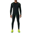 thumbnail image 4 of UJNDER Mens Thermal Underwear Thickening and Quick Heating Clothing Pant Set Thermal Underwear for Men #1_Green XXXL, 4 of 9