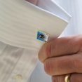 thumbnail image 2 of Teen Titans Go! Cyborg Square Cufflink Set - Silver or Gold, 2 of 6