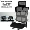 thumbnail image 6 of Ergomax  Ergonomic Office Chair Height Adjustable, Breathable Mesh Fabric, Home Office Chair, 53 in. Max Height Black, 6 of 6