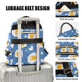 thumbnail image 3 of FORMRS Mini Backpack Purse for Women Quilted Travel Daypack Casual Shoulder Bag, Cute Fried Eggs, 3 of 7