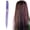 D, variant on Clip in Rainbow Hair Accessories Kit - Glitter Hair Extensions Set, 6 Pieces, 20.5 in Adjustable Length, Heat Friendly Synthetic Fiber, Multicolor Metallic Style, Party Festival Hair Styling