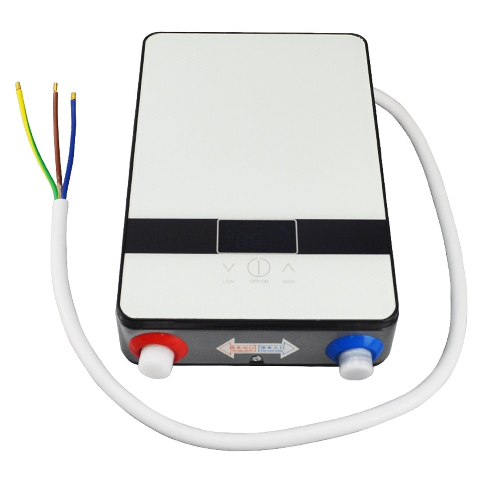 Instant Tankless Water Heater 5500w Thermostat Induction Heater Smart Touch Electric Heaters Shower, Electric Water Heaters ,Safety Protections