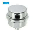 thumbnail image 3 of Unique Bargains G1/4 Air Compressor Silencers Filter, Intake Muffler, Silver Tone, White, 3 of 5