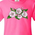 thumbnail image 4 of Inktastic Mountain Laurel Flowers Youth T-Shirt, 4 of 5