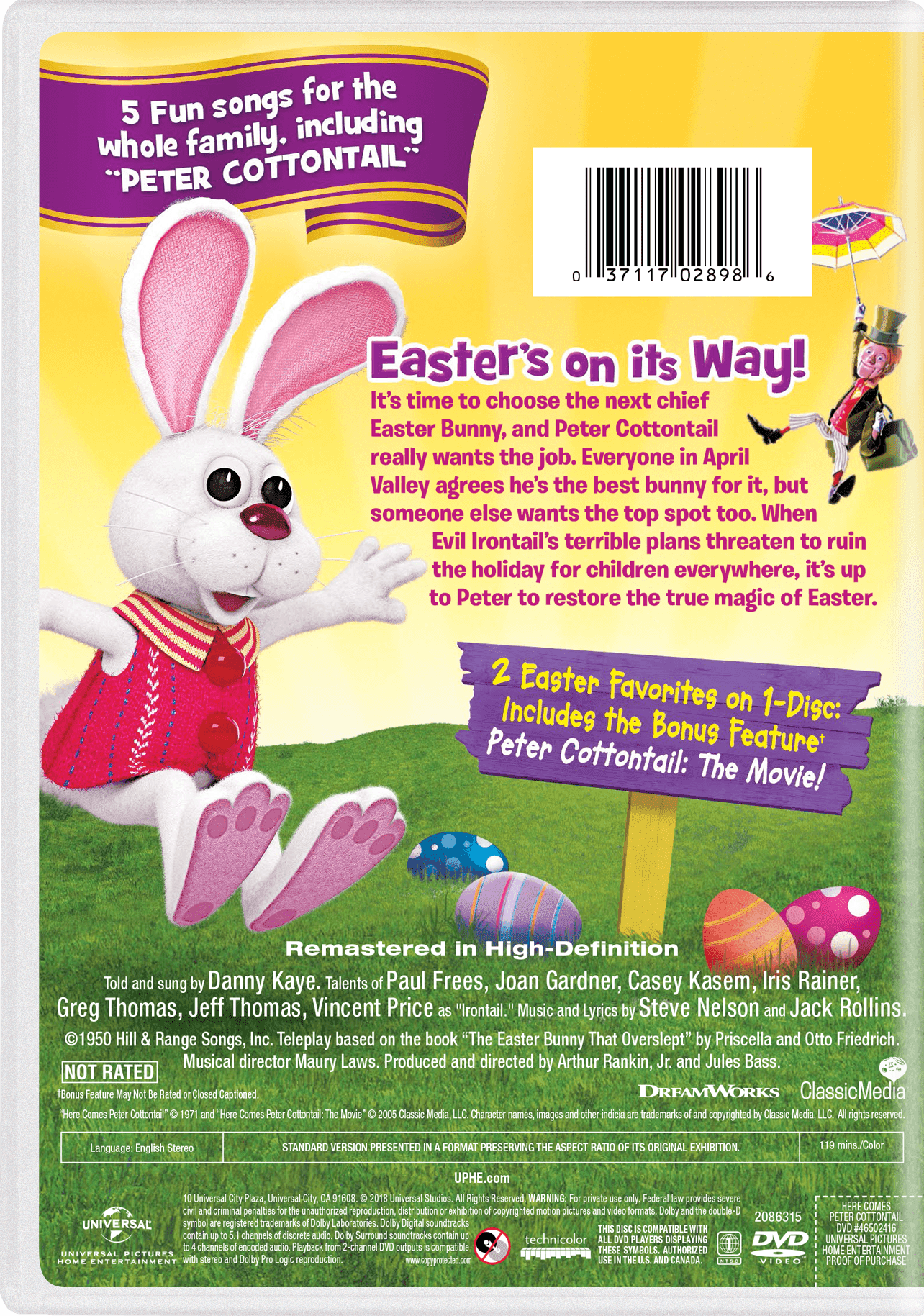 Here Comes Peter Cottontail Dvd Com