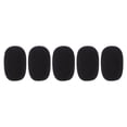 thumbnail image 1 of Shisuyan 5Pcs Sponge Mic Protectors Professional Protective Microphone Caps (Black), 1 of 9
