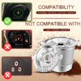 thumbnail image 2 of NESSUS Paquete de 4 K Cups reutilizables de acero inoxidable para Keurig, 2 of 7