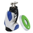thumbnail image 2 of Porta lápices para Bolsa de Golf de Escritorio, bolígrafos de Golf para Oficina con Bolso, Mini aleación de Zinc para Padres de Hombres(20 * 13 * 8cm-Blue and White) Artículos Deportivos Octpeak No, 2 of 7