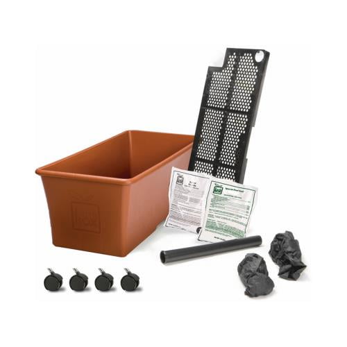 EarthBOX 80155 Earthbox Container Organic Garden Kit, Terra Cotta