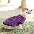 thumbnail image 6 of Pet Winter Coat Snow Zipper Clothing Cold Weather Dog Vest Warm Puppy Coat Zebra Print, 6 of 8