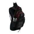 thumbnail image 5 of Eastsport Unisex Magna Pro Mesh 17" Backpack, Black/Tibetan Red, 5 of 8