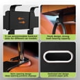 thumbnail image 5 of 3-in-1 Back Seat Car Organizer, Car Backseat Storage Box with Cup Holder, Tissue Box&Hooks, Multifunctional Waterproof Storage for Hold Phones Drinks Handbags (Brown), 5 of 7