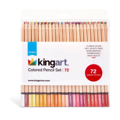  Wifpme 72 Colored Pencils, Quality Colored Pencils for Adult  Coloring Book Artists Professionals and Colorists, Soft Core, Sketching  Drawing Pencils Set for Kid Beginners (Tin Box) : Arts, Crafts & Sewing