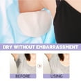 thumbnail image 3 of 12 Pcs/Box Underarm Sweat Pads Single Use Armpit Sweat Pads Breathable Invisible Sweat Pad Protection Against Sweat Stains, 3 of 8